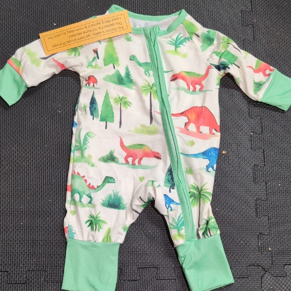 Dinosaur Print Kids One Piece